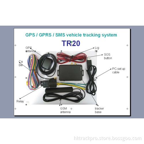 Vehicle GPS Tracker with Remote Control